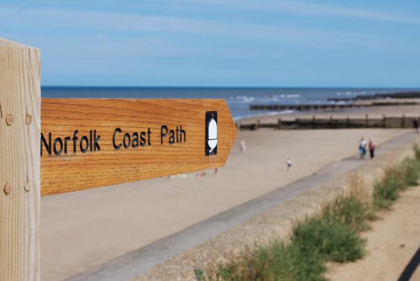 Norfolk Coast Path Signpost