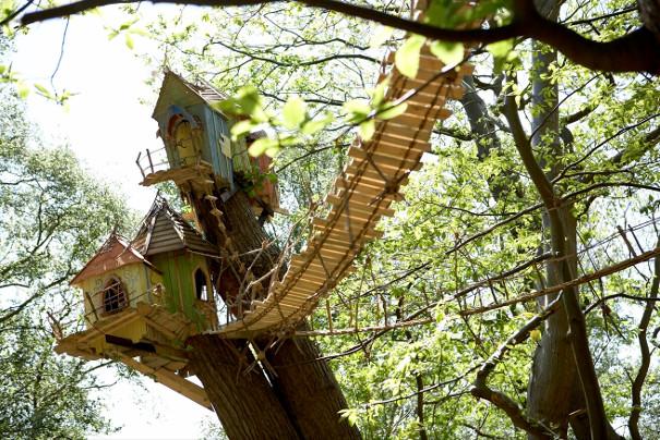 Treehouses at Bewilderwood