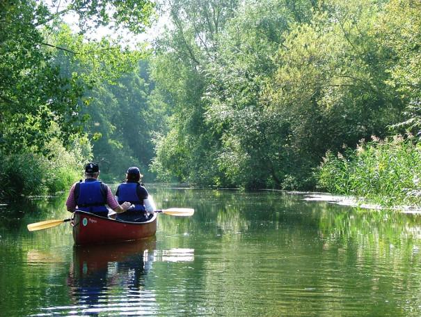 Canoeing on The Broads