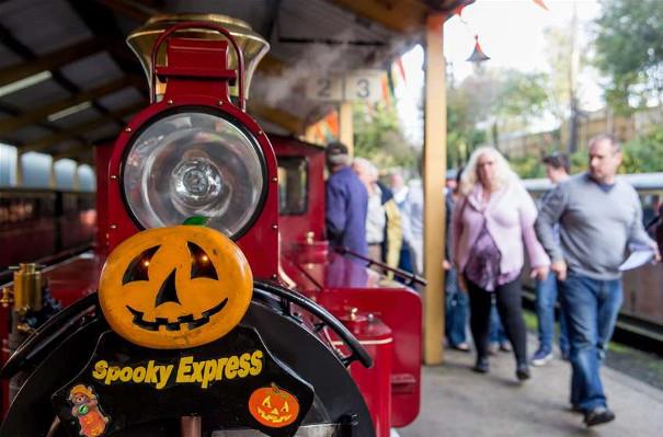 Spooky Express Train at Bure Valley Railway