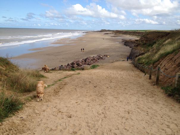 Happisburgh beach