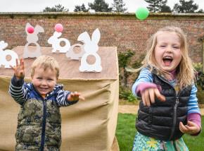 Children at Holkham Easter event