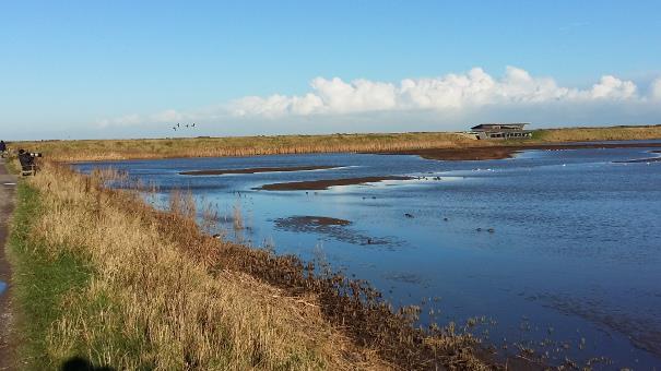 View of RSPB Titchwell Marsh
