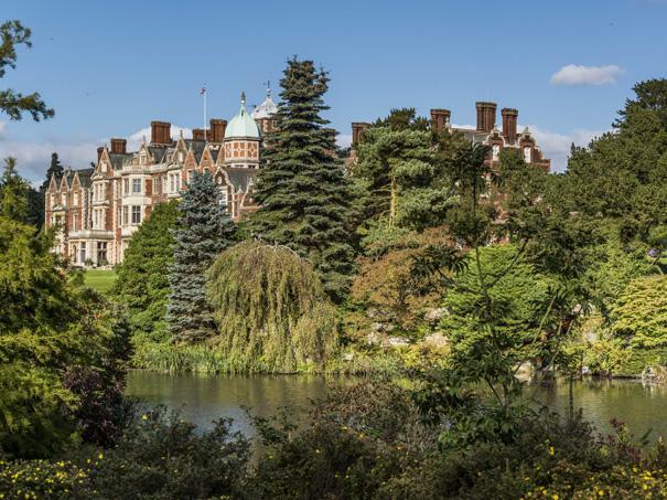 Exterior of Sandringham House