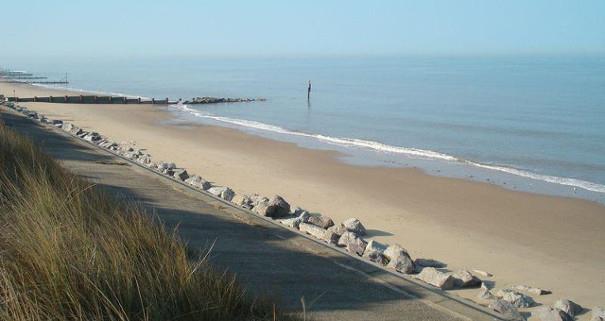 View of Cart Gap Beach