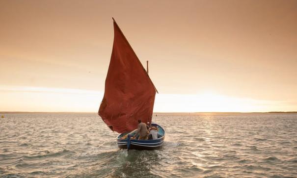 Sailing boat on the water