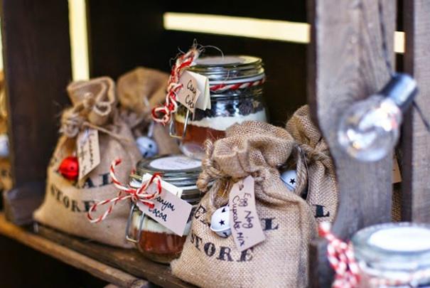 Products on display at Dalegate Christmas Market