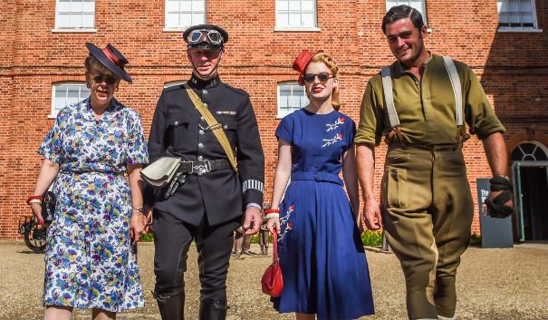 Period actors at Gressenhall Farm & Workhouse