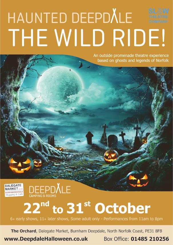 Haunted Deepdale The Wild Ride, Promenade Theatre poster
