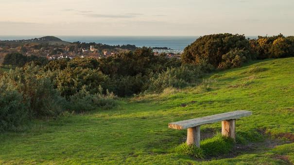 A view from Incleborough Hill towards Beeston Bump