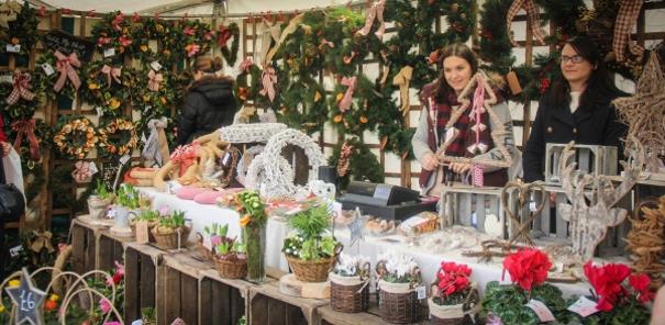 Stall at Sandrinham Park Christmas Fair