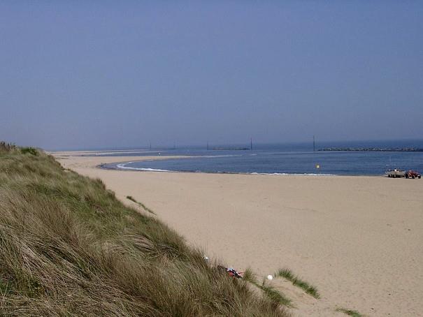 View of the beach at Sea Palling