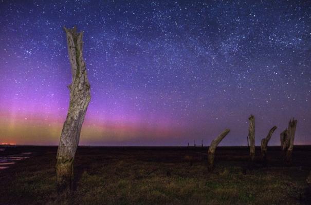 Sty studded night sky at Thornham