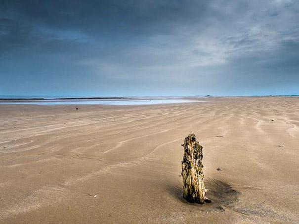 A view of Titchwell Beach